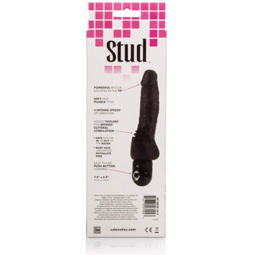 Power Stud Cliterrific Vibrator Black - Ultimate Intimate Pleasure