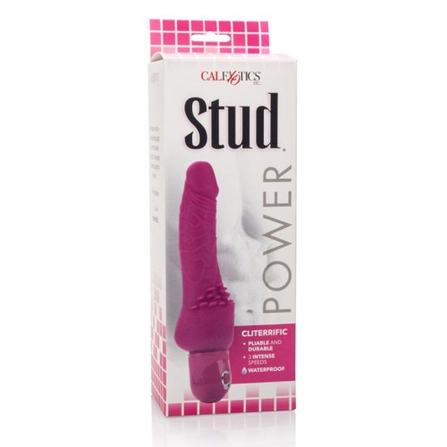 Vibrador Rosa Power Stud Cliterrific - Mejora Tu Placer