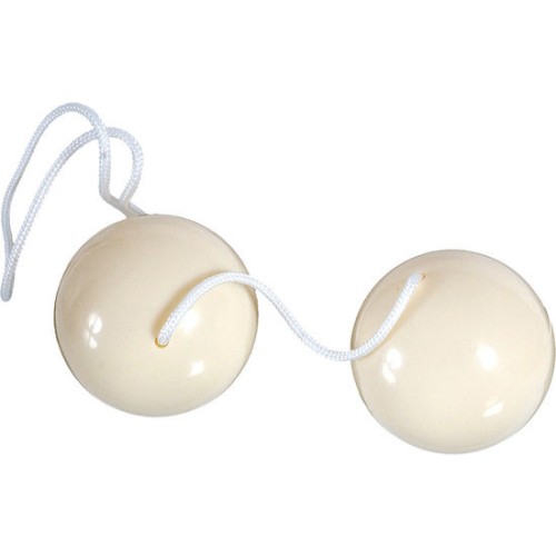 Duoballs Cream Color - Kegel Balls for Pleasure