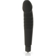 Realistic Pleasure Black Silicone Vibrator for Ultimate Satisfaction