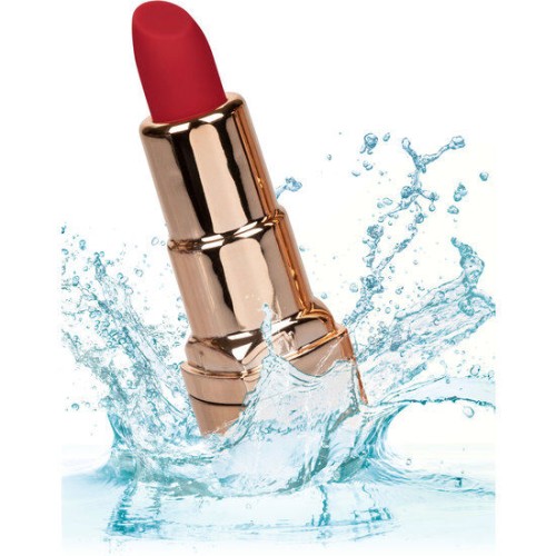 Rechargeable Lipstick Bullet Vibe Hide & Play Red