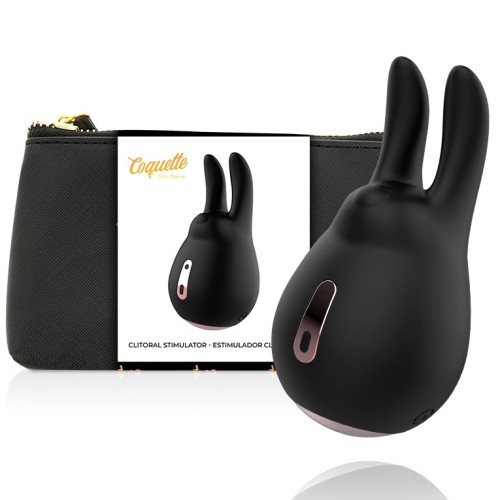 Coquette Chic Desire - Estimulador Clítoris Negro / Gold Conejo