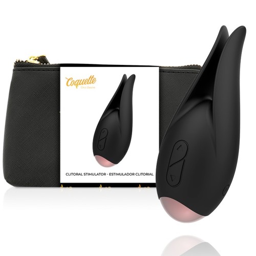 Coquette Chic Desire - Estimulador Clítoris Negro / Gold