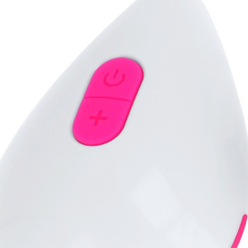 Ohmama Huevo Vibrador 10 Modos Rosa Y Blanco