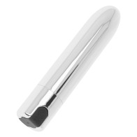 Ohmama Silver Vibrating Bullet - Portable Pleasure Toy