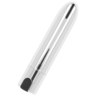 Ohmama Silver Vibrating Bullet - Portable Pleasure Toy