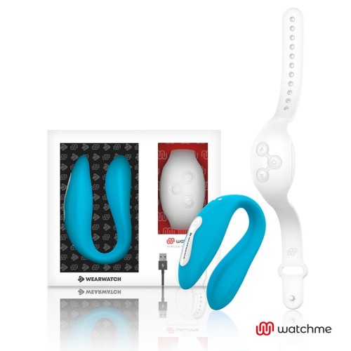 Vibrador Dual Technology Watchme Añil Nieve