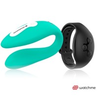 Watchme Dual Technology Vibrator Aqua Black - Ultimate Pleasure