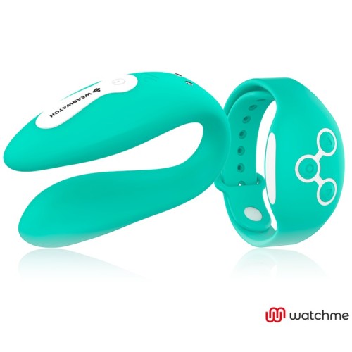 Wearwatch Light Green Dual Technology Vibrator - Ultimate Pleasure