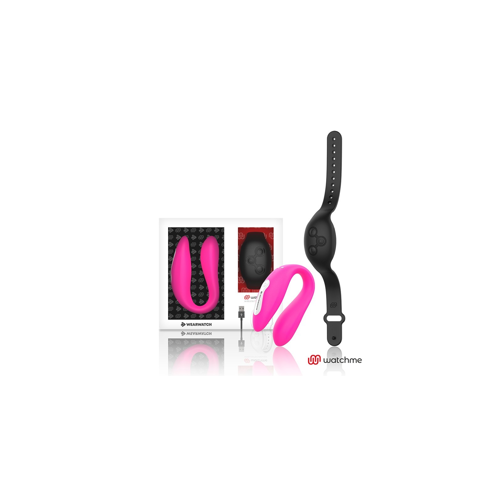 Vibrador Dual Technology Watchme para Parejas