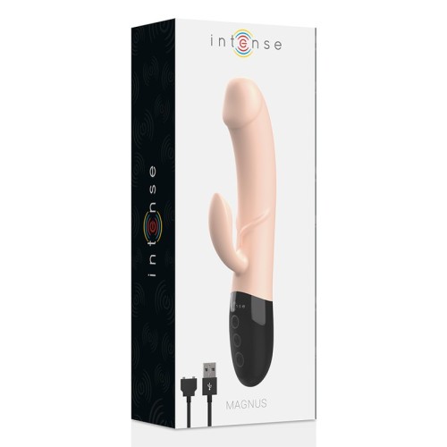 Intense Magnus Rechargeable Dual Vibrator Natural - Buy Now