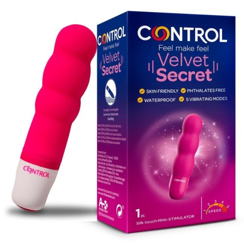 Control - Velvet Secret Mini Estimulador para Placer Intensificado