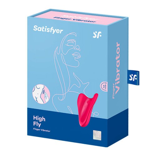 Satisfyer High Fly Fuchsia Finger Vibrator