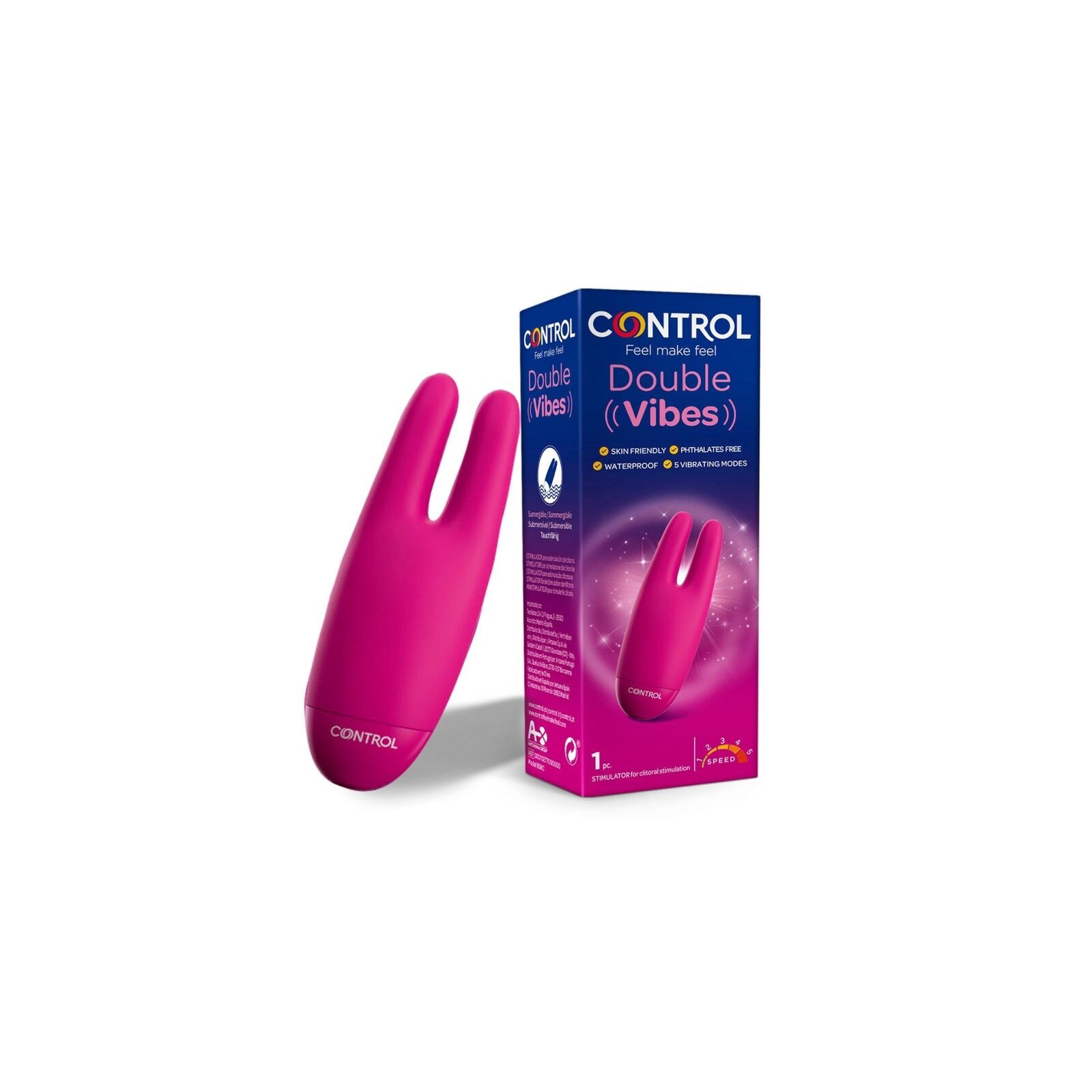 Control Double Vibes Clitoral Stimulator