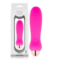 Rechargeable Five Vibrator Pink 7 Speeds - Dolce Vita