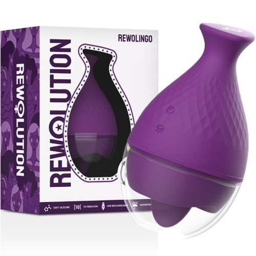 Vibrador Con Lengua Rewolingo con 10 Modos de Vibración