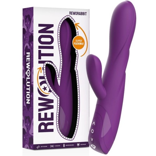 Flexible Vibrator Reworabbit with Dual Action Pleasure