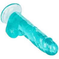 Size Queen Dildo Azul 15.3 Cm - Placer Realista