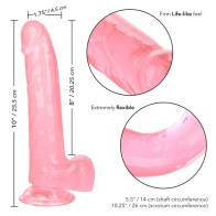 Size Queen Dildo Rosa 20.3 Cm