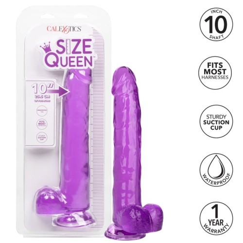 Size Queen Purple Dildo 25.5 Cm