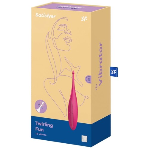 Satisfyer Twirling Fun Clitoral Stimulator Pink - Best Deal