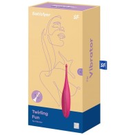 Satisfyer Twirling Fun Estimulador Clítoris Rosa - Mejor Oferta