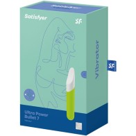 Satisfyer Ultra Power Bullet 7 Green Vibrator