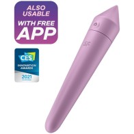 Satisfyer Ultra Power Bullet 8 Purple Vibrator - Powerful Pleasure