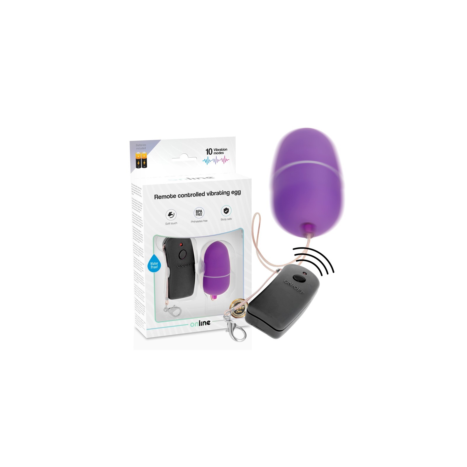 Remote Control Vibrating Egg - Fun and Discreet