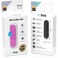 Mini Vibrating Bullet Purple - Portable Pleasure