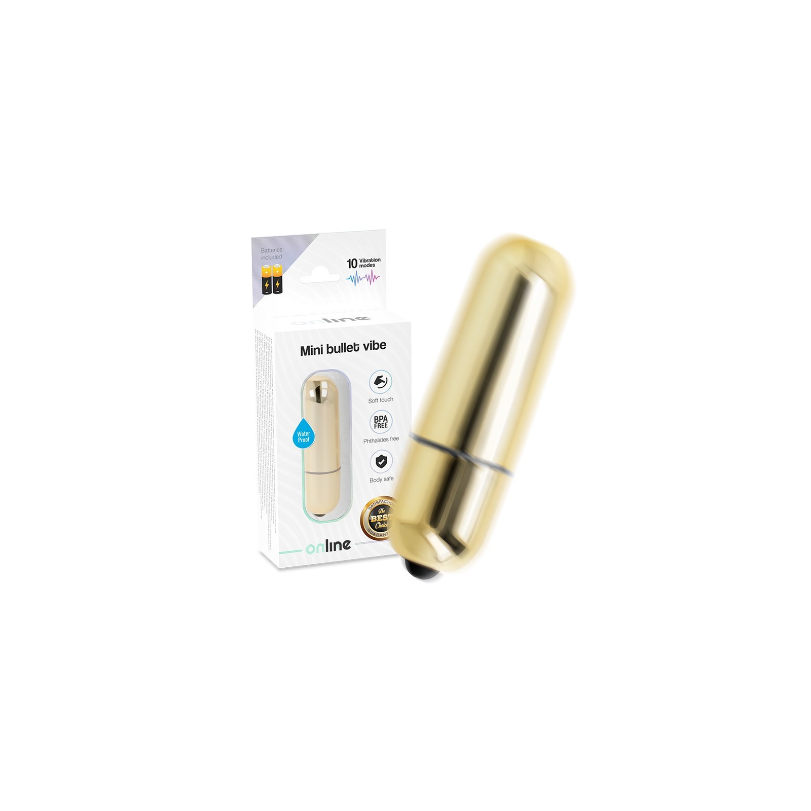 Buy Gold Mini Vibrator