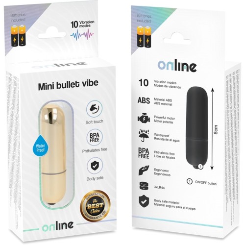 Buy Gold Mini Vibrator