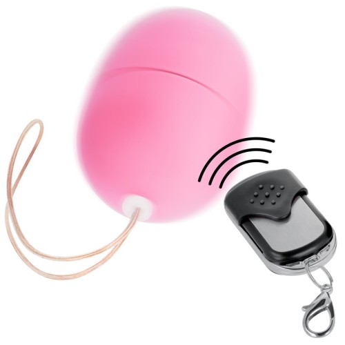 Pink Remote Control Vibrating Egg for Couples