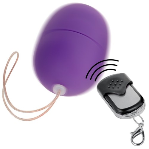 Remote Control Vibrator Egg Purple for Discreet Fun