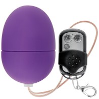 Remote Control Vibrator Egg Purple for Discreet Fun