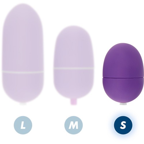 Huevo Vibrador Control Remoto Lila para Diversión Discreta