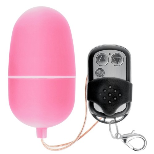 Remote Control Pink Vibrating Egg with 10 Modes