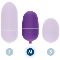 Lilac Remote Control Egg Vibrator - 10 Vibration Modes