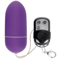 Remote Control Purple Vibrating Egg - Discreet Pleasure