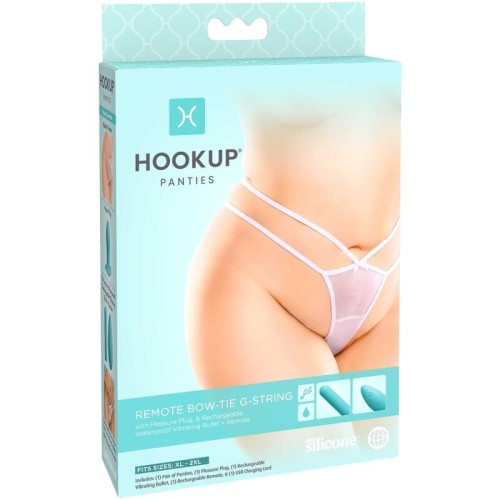 Remote Bow-tie G-string XL/XXL