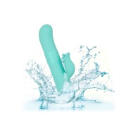 California Dreaming Bel Air Bombshell Vibrator - Light Green