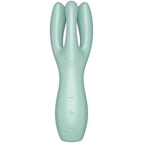 Satisfyer Threesome 3 Vibrador Verde - Poder de Estimulación Triple