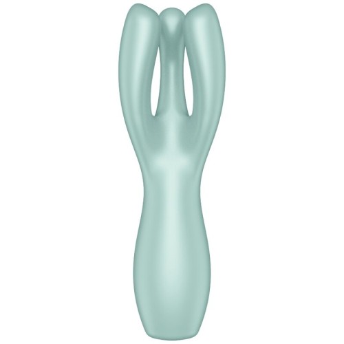 Satisfyer Threesome 3 Vibrador Verde - Poder de Estimulación Triple