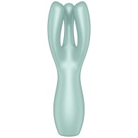 Satisfyer Threesome 3 Vibrator Green - Triple Stimulation Power