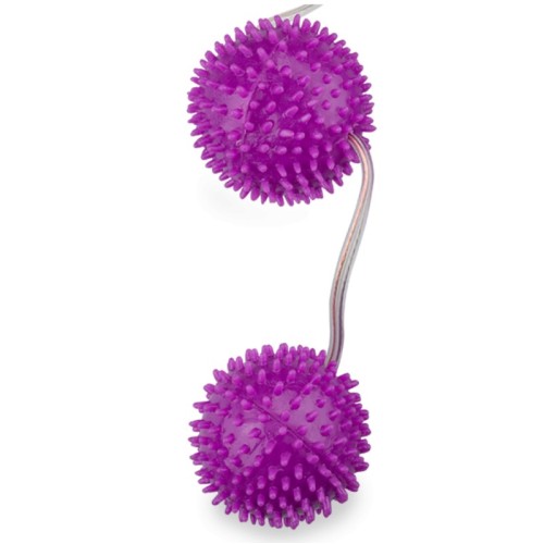 Baile Textured Kegel Balls Purple 3.60 cm