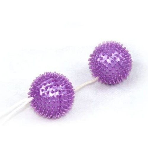 Baile Textured Kegel Balls Purple 3.60 cm