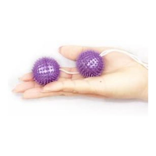 Baile Textured Kegel Balls Purple 3.60 cm