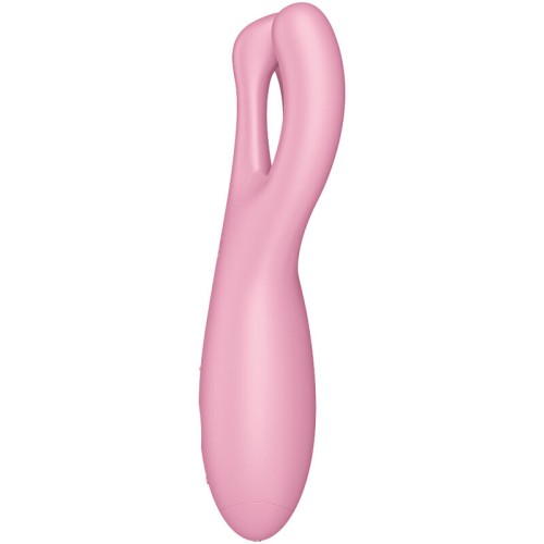 Satisfyer - Threesome 4 Vibrador Con App Rosa