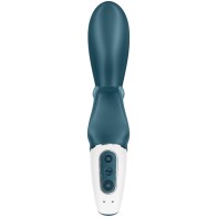 Satisfyer Hug Me Vibrador Rabbit App Azul