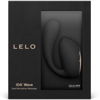 Ida Wave Couples Massager Black - App-Controlled Pleasure